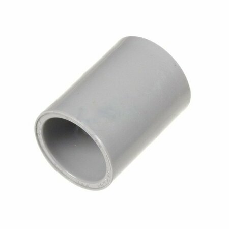 AMERICAN IMAGINATIONS 0.75-in. Plastic Cylindrical Coupling Modern Grey AI-36536